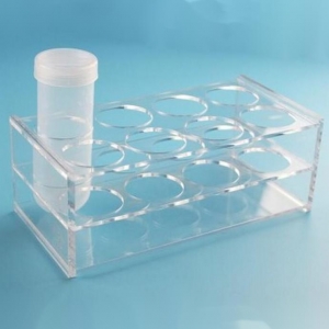 有机玻璃离心管架 100ml 8孔 有机架