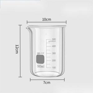 玻璃烧杯 500ml