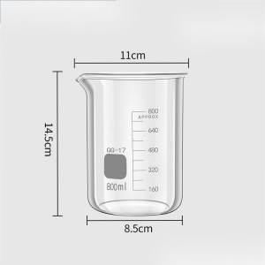 玻璃烧杯 800ml