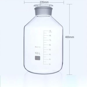 玻璃广口瓶 10000ml 10L 高硼硅