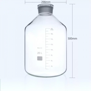 玻璃广口瓶 20000ml 20L 高硼硅