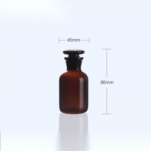 玻璃小口瓶 60ml 高硼硅 棕色