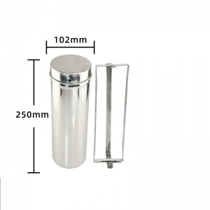 不锈钢培养皿灭菌桶 75mm 消毒桶